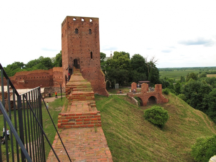 Ruiny zamku w Czersku