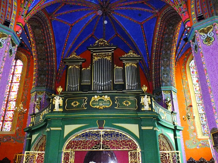 katedra św. Marcina i św. Mikołaja w Bydgoszczy - empora chóru muzycznego