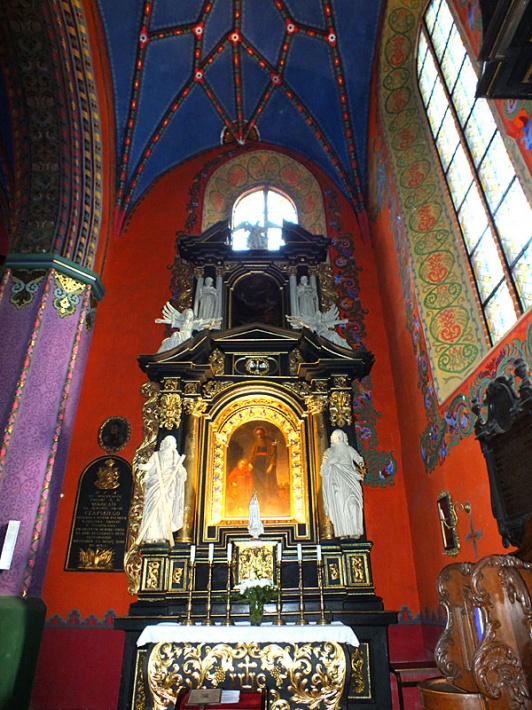 katedra św. Marcina i św. Mikołaja w Bydgoszczy - ołtarz św. Józefa w nawie południowej