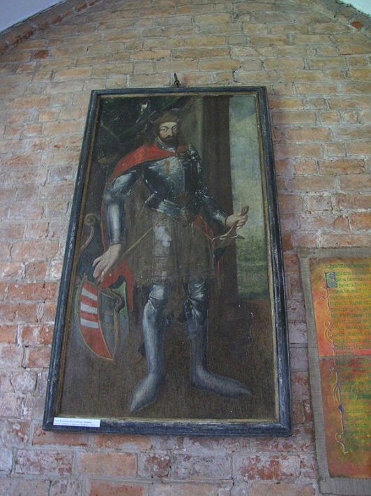 portret dobrodzieja - księcia Kazimierza Sprawiedliwego