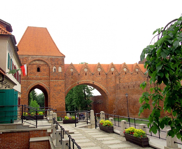 Toruń - gdanisko zamku krzyżackiego