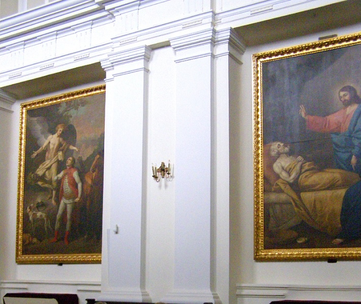 obrazy Franciszka Smuglewicza w kościele