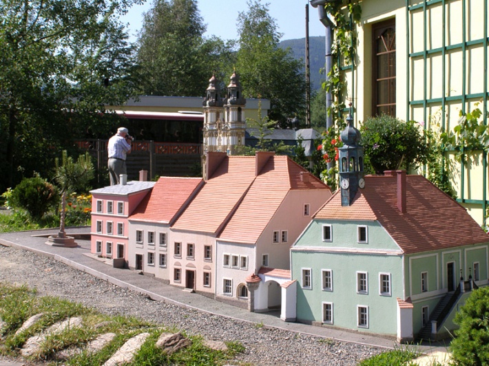 Park Miniatur Kowary - starówka w Lubomierzu