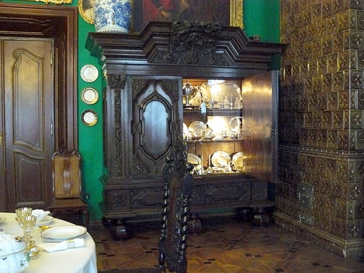 Kozłówka - wnętrza pałacu Zamoyskich