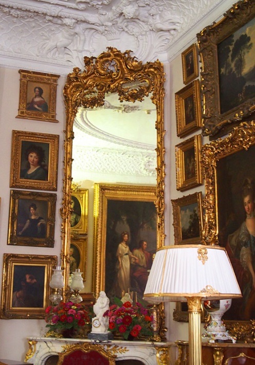 Pałac Zamoyskich w Kozłówce - salon biały