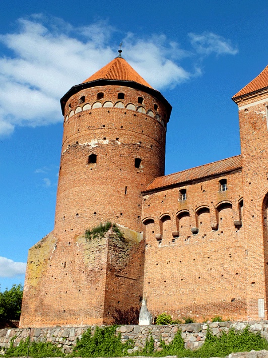 Zamek biskupów warmińskich w Reszlu - wieża zamkowa