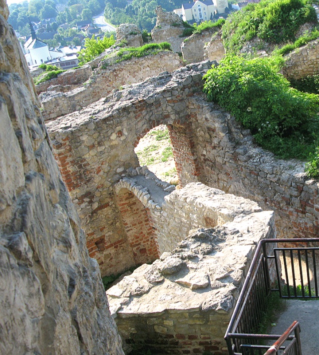 Iłża - ruiny zamku górnego