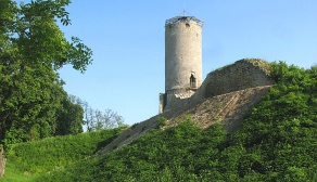Ruiny zamku biskupiego w Iłży
