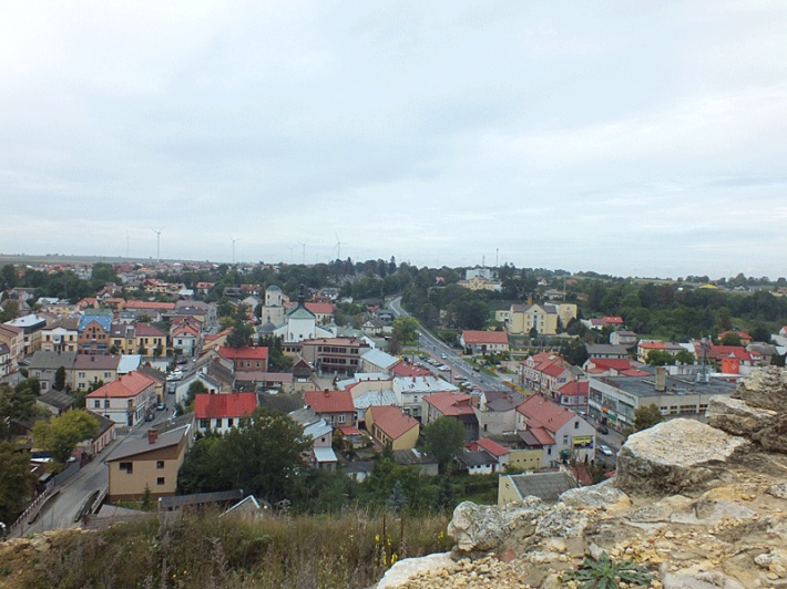 Iłża - widok na miasto w kierunku północno-zachodnim