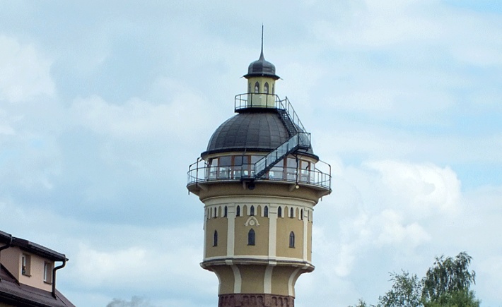 wieża ciśnień w Gołdapi