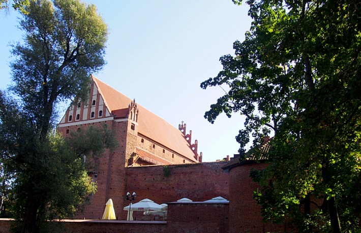 Zamek Kapituły Warmińskiej w Olsztynie - mieszkalne skrzydło północne