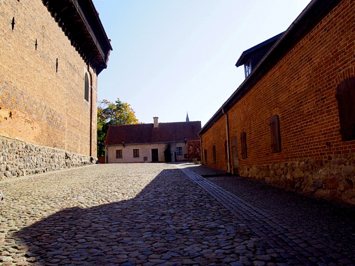 Zamek Kapituły Warmińskiej w Olsztynie - międzymurze