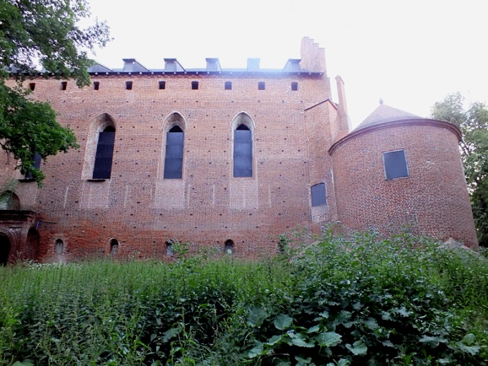 zamek krzyżacki w Barcianach