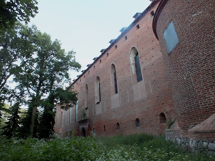 zamek krzyżacki w Barcianach