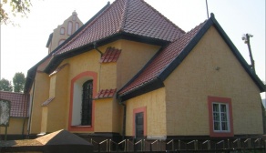Kościół Parafialny w Miłkach - najstarszy kościól na Mazurach