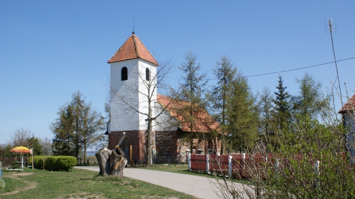 XVI wieczny Kościół w miejscowości Doba