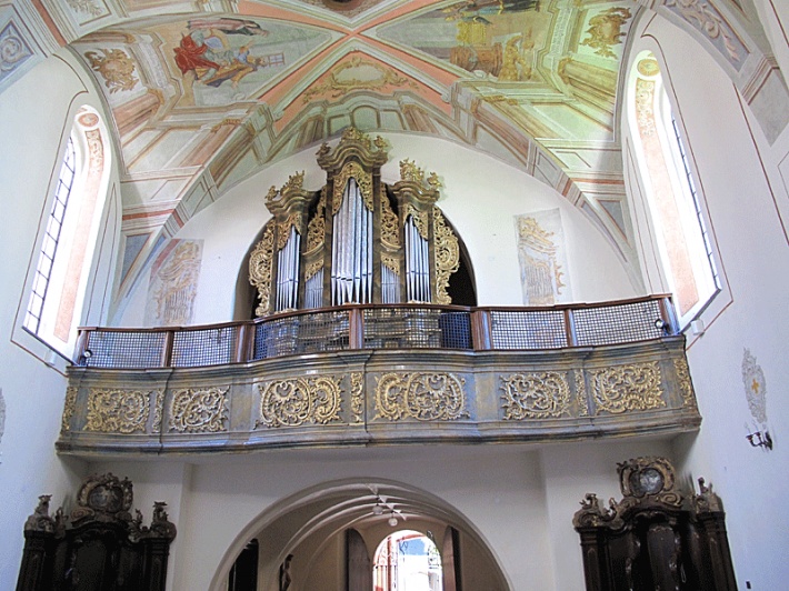 sanktuarium św. Anny - prospekt organowy