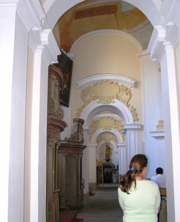 Lubomierz - wnętrze kościoła