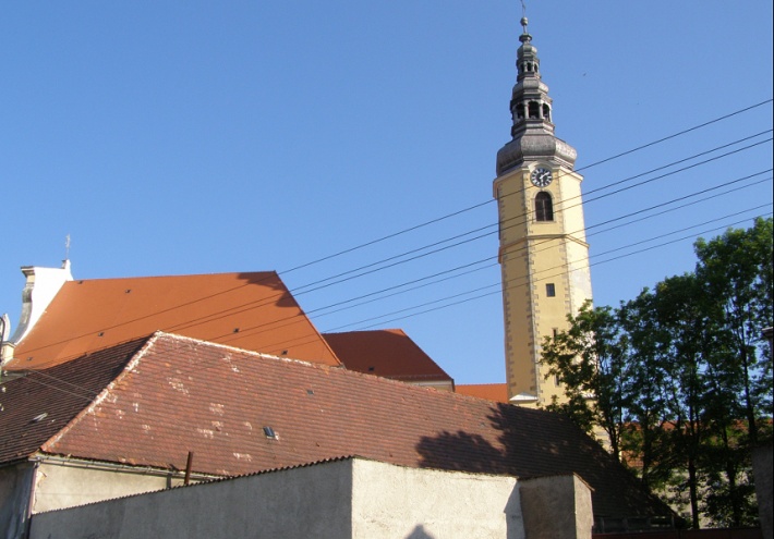Lubomierz - wieża kościelna
