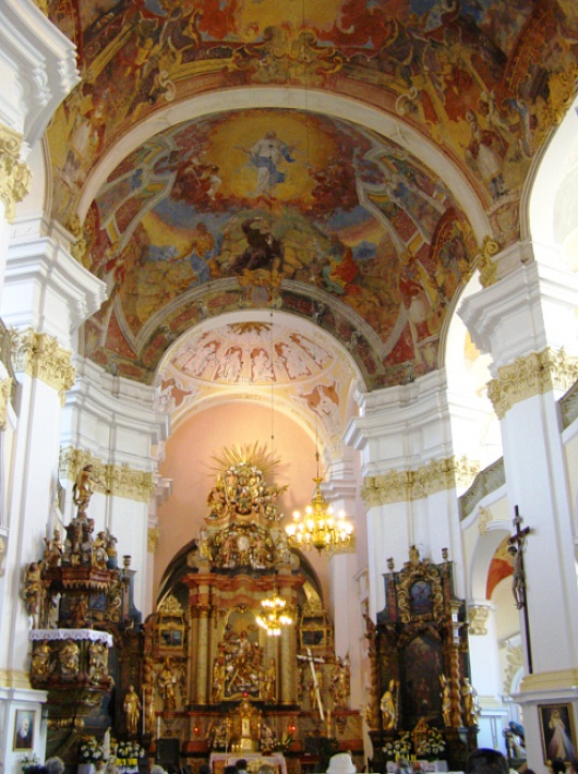 Lubomierz - wnętrze kościoła