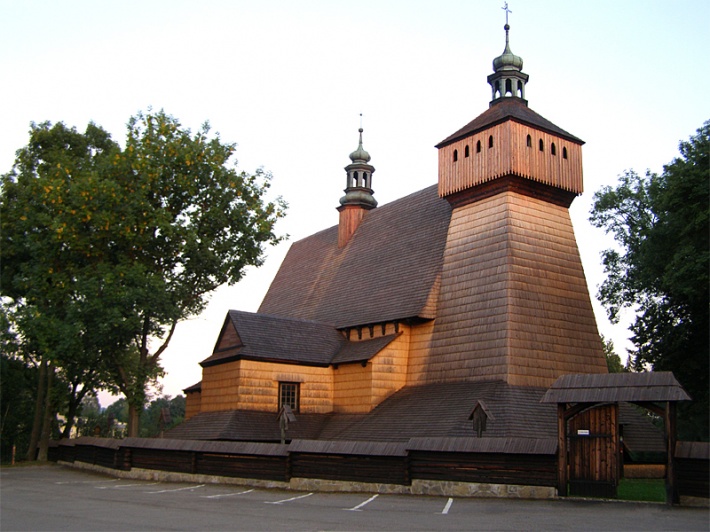 Haczów - gotycki kościół