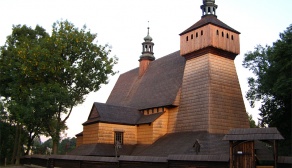 Haczów - gotycki kościół drewniany