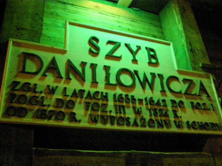 Kopalnia soli w Wieliczce - szyb Daniłowicza