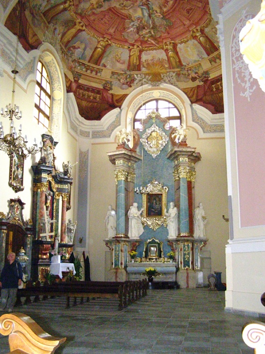 Lubiń - opactwo Benedyktynów - kaplica Różańcowa