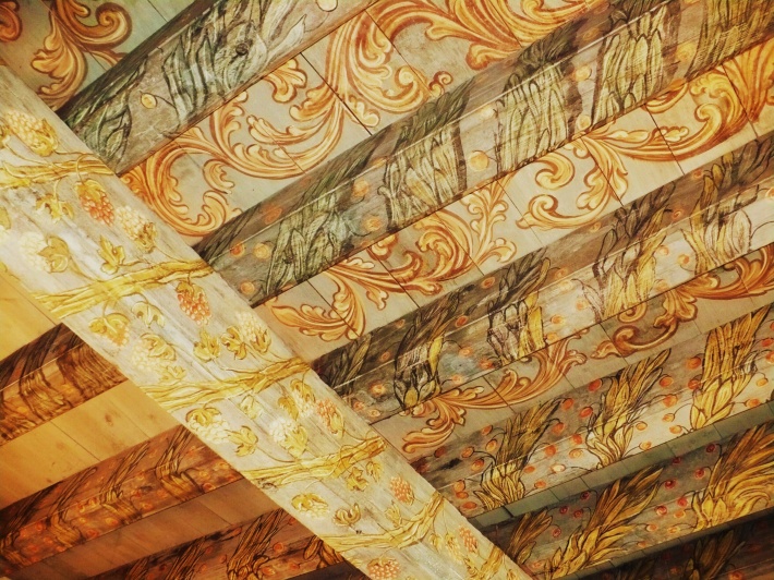 Renesansowy strop belkowy-XVIwiek
