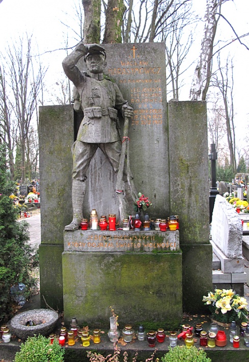 grób Wacława Harasymowicza - legionisty