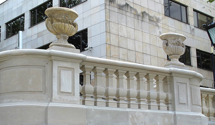 dekoracyjna balustrada tarasu