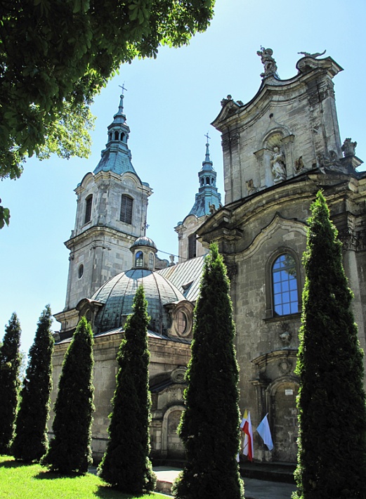 kościół klasztorny - strona północna
