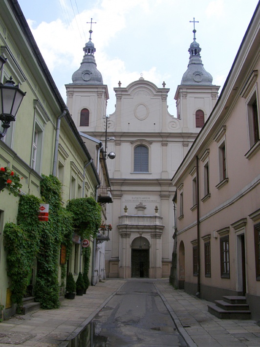 kościół jezuitów - fasada północna