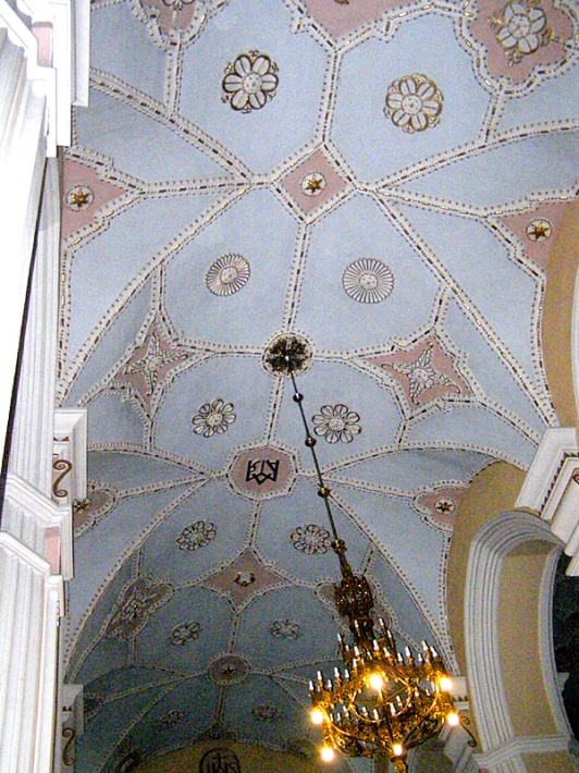 Kalisz, katedra św. Mikołaja - sklepienie nawy głównej