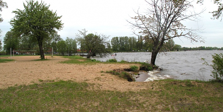 Jezioro Zegrzyńskie - plaża w Nieporęcie