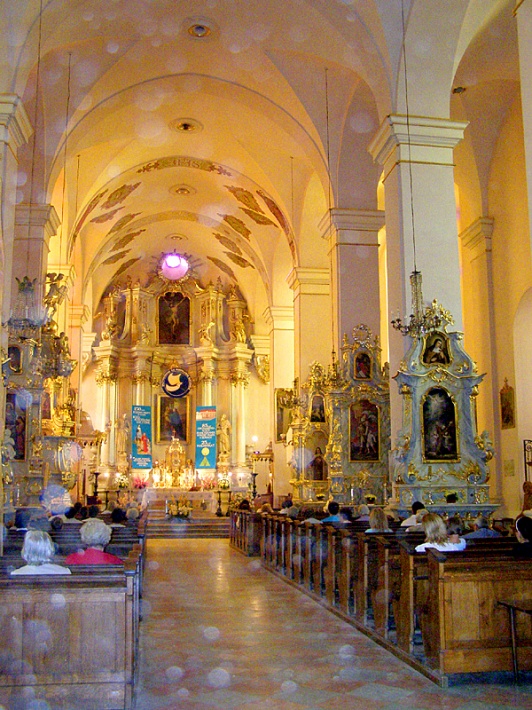 Sejny - wnętrze kościoła