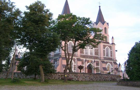 Puńsk - kościół Wniebowzięcia NMP