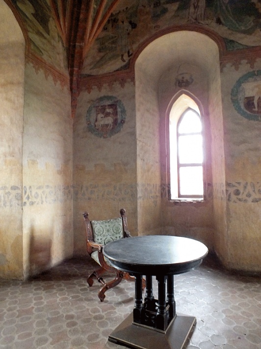 Zamek biskupi w Lidzbarku Warmińskim - prywatna kaplica biskupa Łukasza Watzenrode w wieży