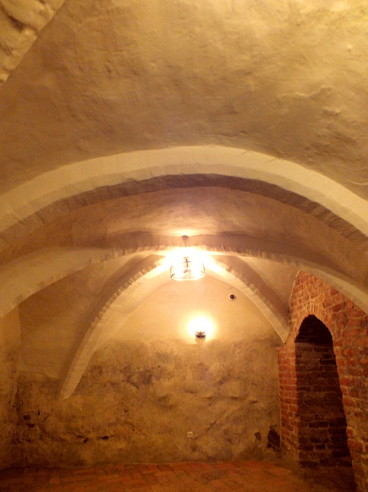 Zamek biskupi w Lidzbarku Warmińskim - pierwszy poziom piwnic