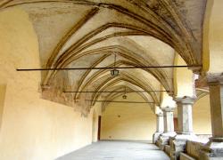 Lidzbark Warmiński - gotycki portal na piętrze reprezentacyjnym zamku biskupiego