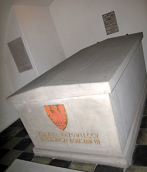 krypty św. Jana - krypta książąt mazowieckich, sarkofag Janusza I i Bolesława III