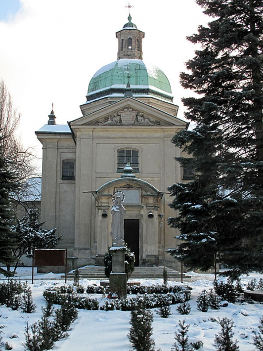 kościół św. Antoniego z Padwy - elewacja główna, północna