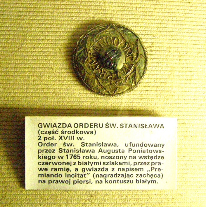 Muzeum Ojców Cystersów w Wąchocku - Gwiazda Orderu św. Stanisława