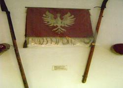 Muzeum Ojców Cystersów w Wąchocku - sztandar z okresu Powstania Kościuszkowskiego