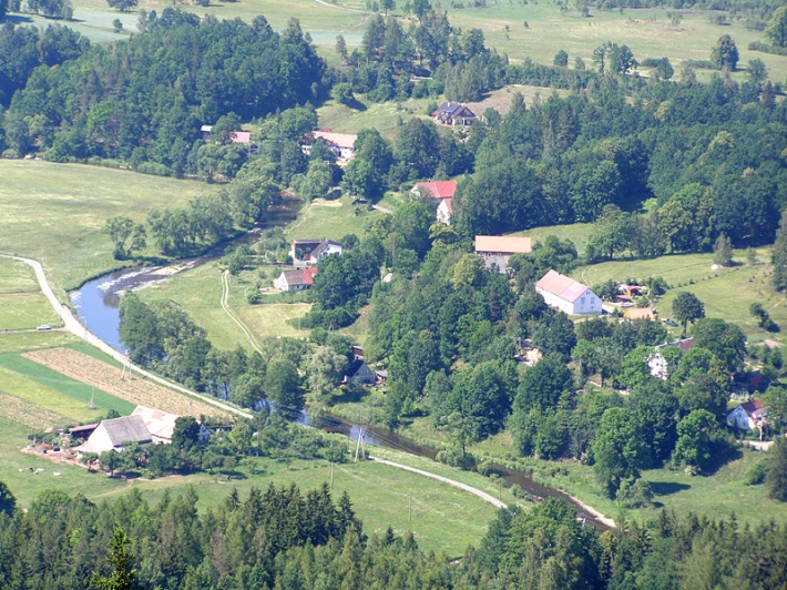 widok na Trzcińsko