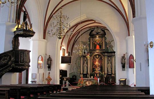 Sanktuarium św. Jakuba w Lęborku - prezbiterium