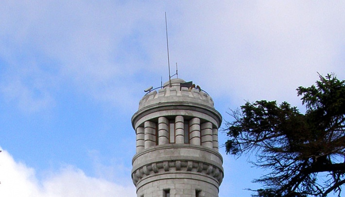platforma widokowa wieży na Wielkiej Sowie