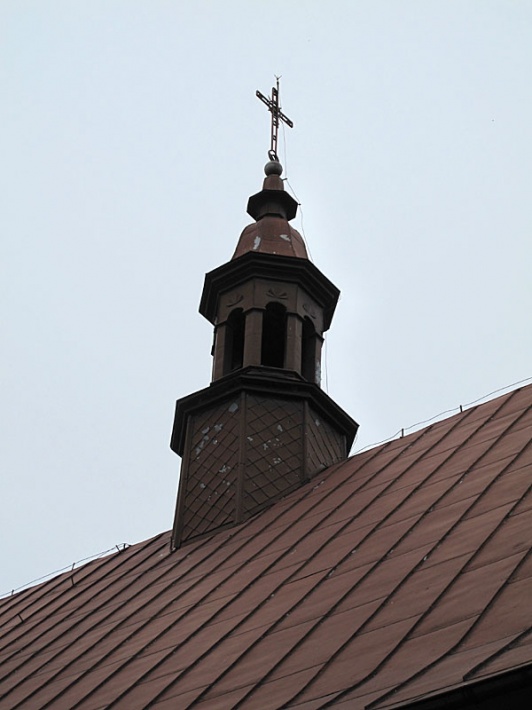 kościół św. Piotra i Pawła w Olbięcinie - wieżyczka sygnaturki