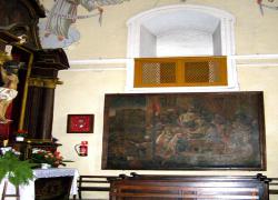 Sanktuarium Matki Bożej Mirowskiej w Pińczowie - obraz w kaplicy Pana Jezusa