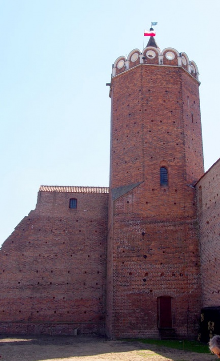 zamek królewski w Łęczycy - wieża Szlachecka